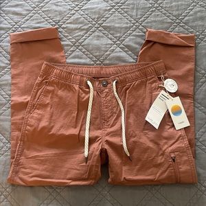 NWT VUORI Ripstop Pants in Copper
